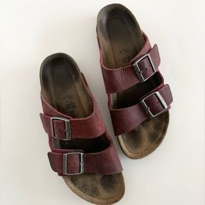 BIRKENSTOCK Maroon size 8/8.5 (40)